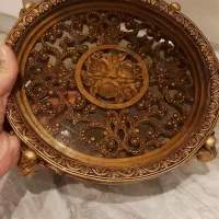 سینی دکوراتیو پایه دار|صنایع دستی و سایر لوازم تزئینی|تهران, کرمان|دیوار