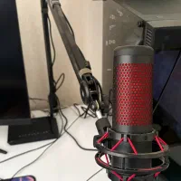 میکروفون هایپرایکس hyperx به همراه پایه