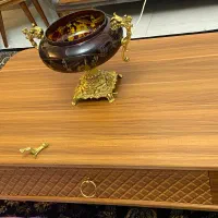 میز نهار خوری میز و تلفن برنجی جلومبلی پایه بار|میز و صندلی غذاخوری|تهران, افسریه جنوبی|دیوار