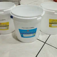 سطل خالی چکیده کاله با سطل پنیر شسته شده با درب|ظروف نگهدارنده، پلاستیکی، یک‌بارمصرف|مشهد, گاز|دیوار