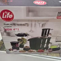 آبمیوه گیری ۴ کاره لایف مدل Li-fj403D