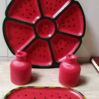 ظروف پذیرایی هندوانه شب یلدا|ظروف سرو و پذیرایی|چناران, |دیوار