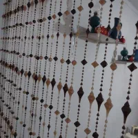 ریسه کاملا تازه و نو هستش|پرده، رانر، رومیزی|پیربازار, |دیوار