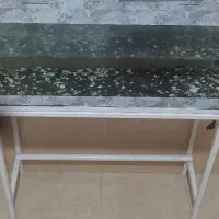 آکواریوم 80*40*30سالم همراه با پایه آهن