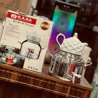 کتری قوری استیل کف چدن|قوری، کتری، قهوهساز دستی|قم, امامزاده ابراهیم|دیوار