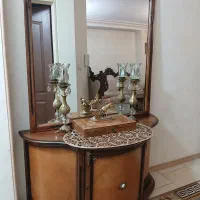 مبل ۹ نفره استیل + آیینه کنسول|مبلمان خانگی و میز عسلی|ملارد, |دیوار