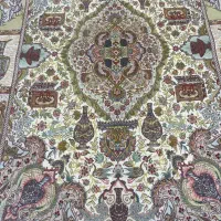 فرش دستباف (بساک)۴ متری ۶۰ رج نامی تبریز|فرش|مشکین‌دشت, |دیوار