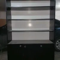 کتابخانه و میز ال سی دی|کتابخانه، شلف، قفسه‌های دیواری|تهران, مشیریه|دیوار