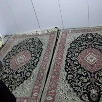 فروش یک جفت فرش دستباف 3 متری گل ابریشم کاشان|فرش|کرج, شهرک وحدت|دیوار