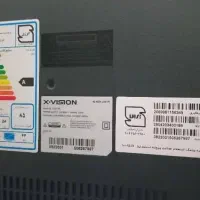 تلویزیون ایکس ویژن 43 اینچ|تلویزیون و پروژکتور|توتکابن, |دیوار