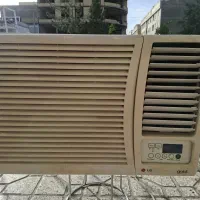 کولر گازی پشت پنجرای الجی