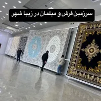 فرش شاندیز طرح افشان۱۲متری۱۲۰۰شانه کد۱۸۰۲رنگ لاکی|فرش|شیراز, رکن‌آباد|دیوار