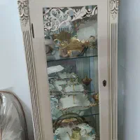 بوفه (گنجه) ( ویترین) میز تلوزیون یخچال بخاری ساعت|بوفه، ویترین، کنسول|بیرجند, |دیوار