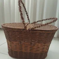 سبد پیک نیک حصیری