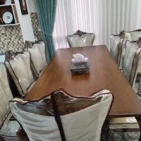 مبل سلطنتی و میز نهارخوری ست|مبلمان خانگی و میز عسلی|تهران, تهرانسر مرکزی|دیوار