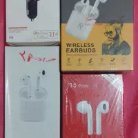 Earbuds(هندزفری بلوتوث دار)/fm بلوتوث دار شارژ دار