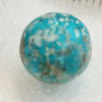 گوی فیروزه عجمی اصل معدنی