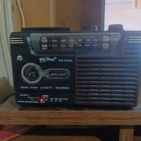 رادیو ضبط فلش خور .درحدنو تمیزوسالم