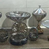 ظروف پذیرایی کریستال شامپاینی