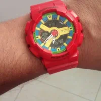 ساعت جی شاک قرمز|ساعت|چالوس, |دیوار