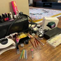 وسایل کاشت ناخن|آرایشی، بهداشتی، درمانی|کرج, کوی امامیه|دیوار