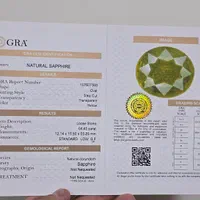 یاقوت زرد کاملا پاک و شفاف برمه شناسنامه GRAآمریکا|جواهرات|تهران, تهرانپارس غربی|دیوار