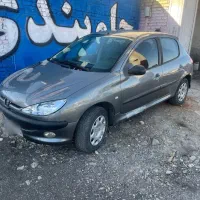 پژو ۲۰۶ مدل ۸۸ تیپ ۲ بی رنگ