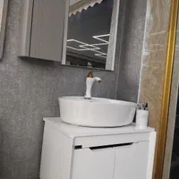 روشویی کابینتی و روشویی پایه دار در ابعاد مختلف|لوازم سرویس بهداشتی|رشت, حومه رشت|دیوار