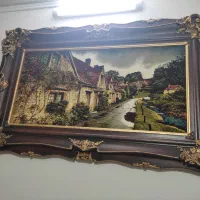 تابلو فرش ماشینی در حد نو