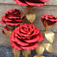 گـل،چند شاخه در رنگبندی
