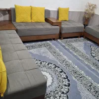 مبل ال راحتی|مبلمان خانگی و میز عسلی|چغادک, |دیوار