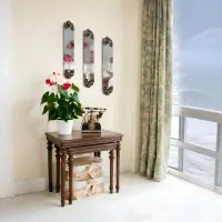 آینه طرح پاپیون چند تیکه