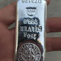 نقره شمش ندیر ترکیه ۲۵۰ گرمی