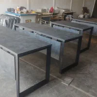 میزها پایه فلزی مدرن مثلثی کدK642053/صندلی/کنفرانس