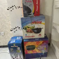 قابلمه تفلون نو و سبزی خوردن کن مناسب جهزیه و