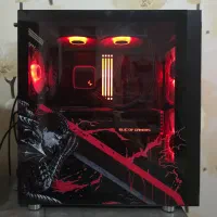 کیس گیمینگ هیولا + متعلقات