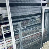 درب وپنجره دوجداره وتوری پلیسه ای