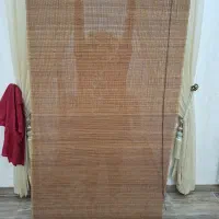 پرده  حصیری جمع شو چوبی درجه یک