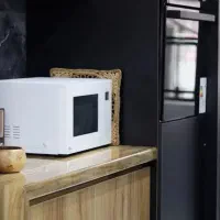 کابینت هایگلاس مشکی و طرح چوب|مصالح و تجهیزات ساختمان|گرگان, |دیوار