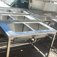 سینک صنعتی پایه دار وبدون پایه کار تهران