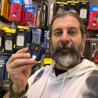 چراغ قوه گجت فندک دار ضد آب شارژی D53