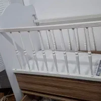 تخت گهواره ای کنار مادر نو تا،6 سال و تشک بازی و..|تخت و سرویس خواب|بندر انزلی, ساحل قو|دیوار