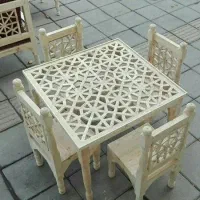 ساخت وفروش انواع تخت چوبی ساده وگره چینی|مبلمان خانگی و میز عسلی|کاشان, فاز ۱ ناجی آباد|دیوار