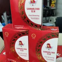 چای شهرزاد قرمز کارتن ۱۲ عددی