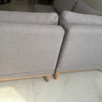 مبل ال رنگ طوسی|مبلمان خانگی و میز عسلی|بندرعباس, |دیوار