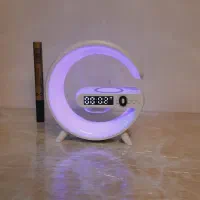 باند اسپیکر چراغ دار ساعت دار مدل G سوگلی|پخشکننده همراه|زنجان, |دیوار