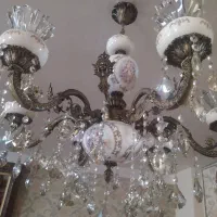 لوستر شش شاخه|لوستر و چراغ آویز|اراک, |دیوار