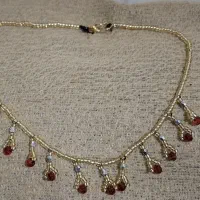 گردنبند کریستالی