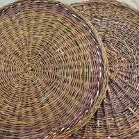 زیرانداز حصیری گرد