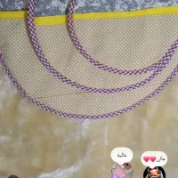 دم کنی و دستگیره چدنی تکه دوزی شده